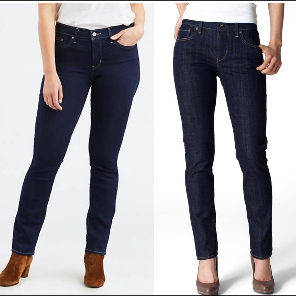 Levis Curve Skinny Jean Dark Wash LIKE NEW